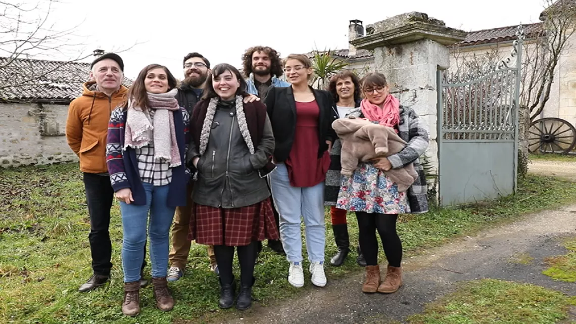 France et le groupe d'amis