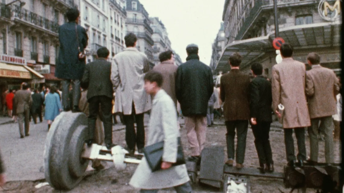 Barricades rue de Paris 