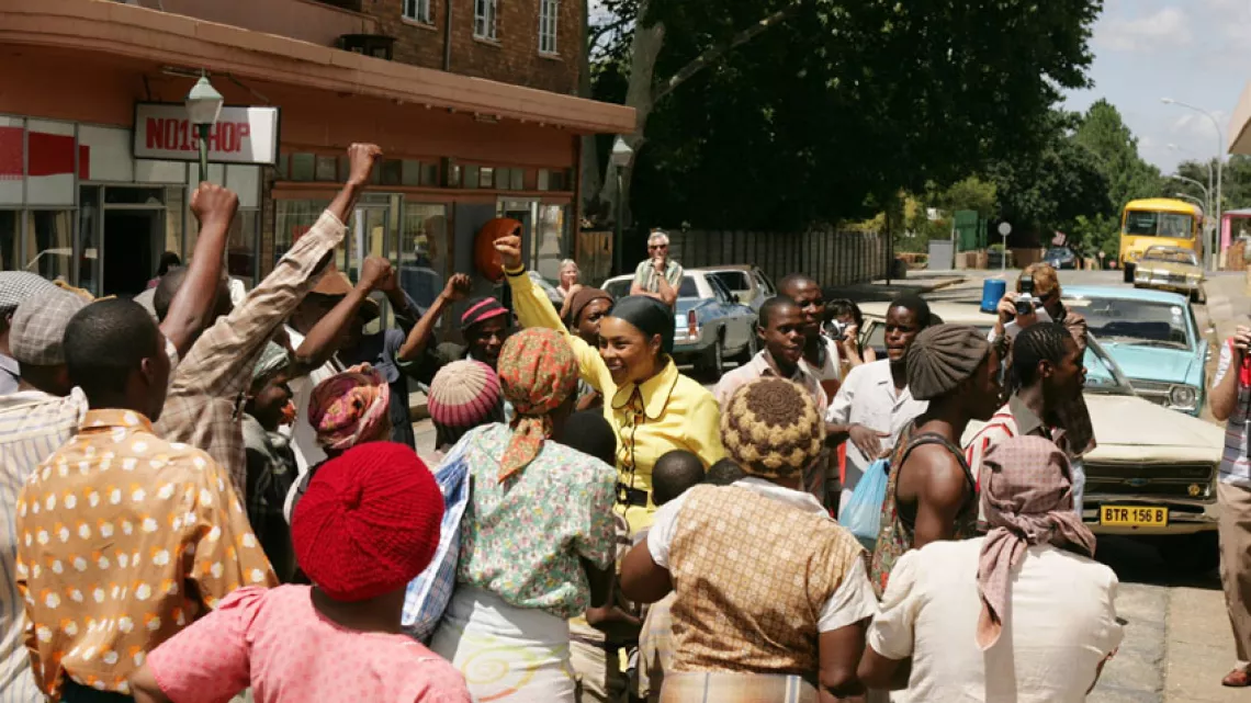 TELEFILM DRAMATIQUE  WINNIE l'AUTRE MANDELA