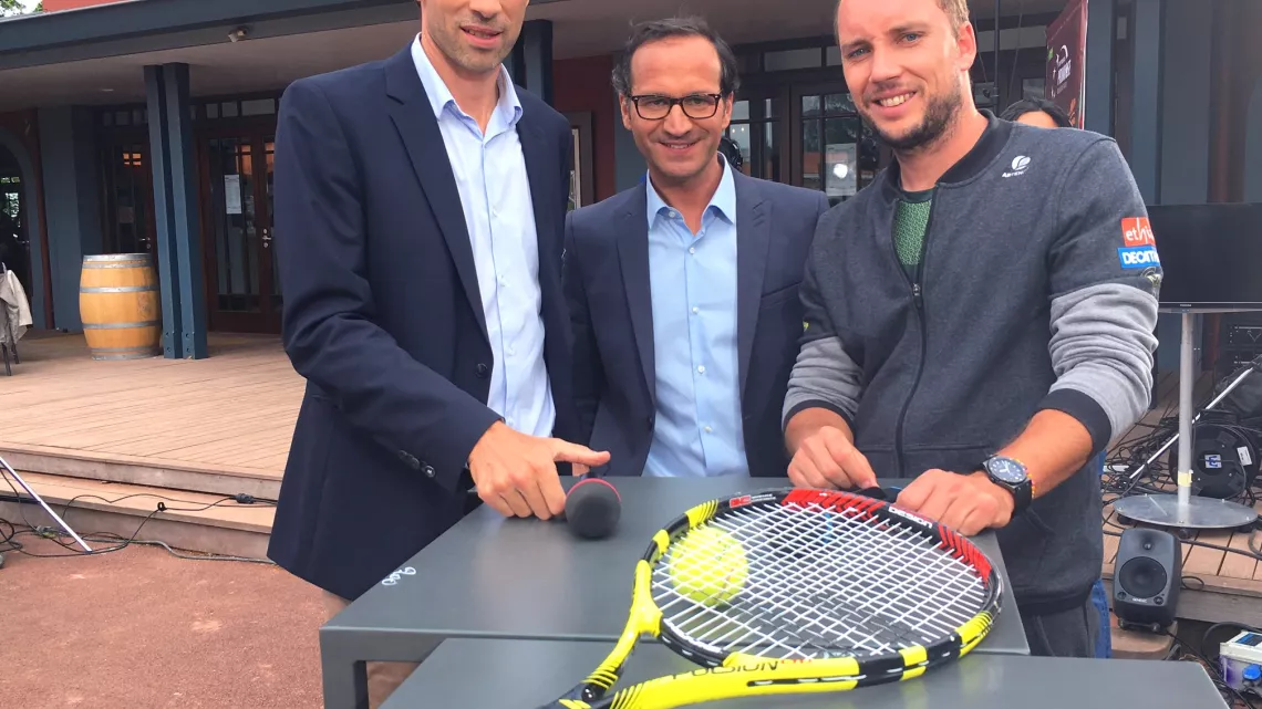 Jean-Baptiste Perlant, Franck Omer, Steve Darcis