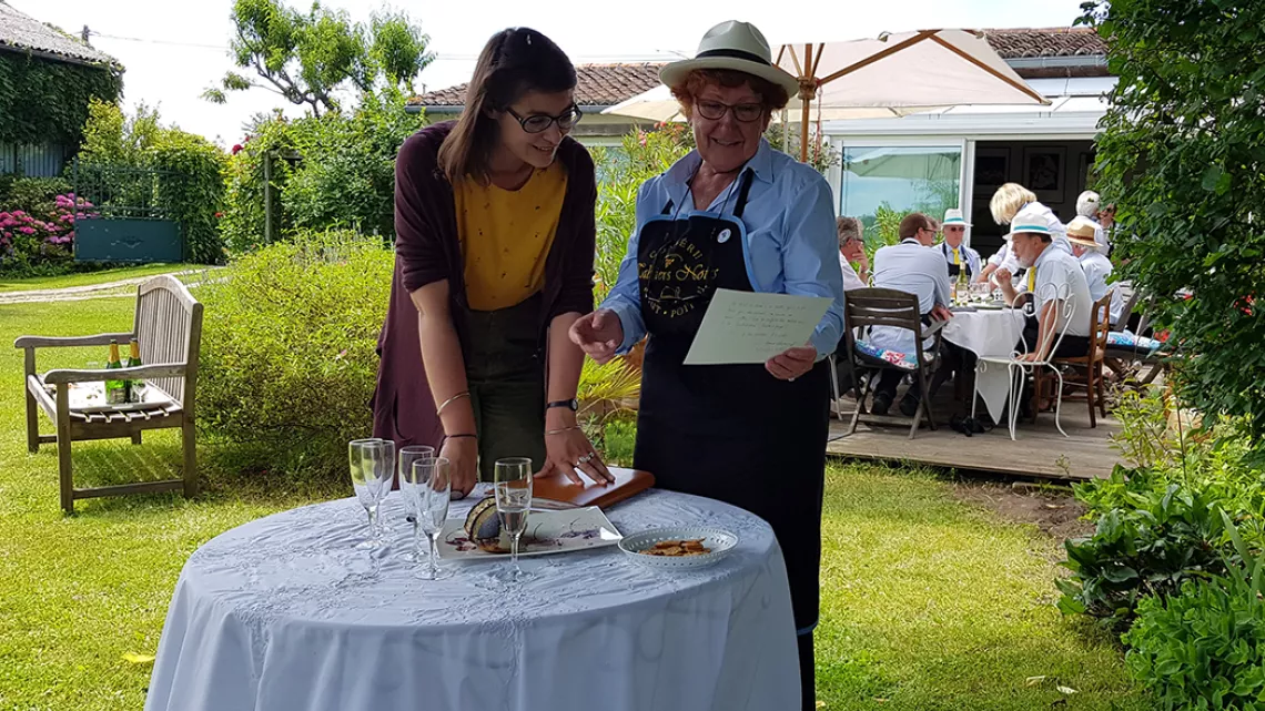 France, Danièle et les confrères vont savourer la recette...