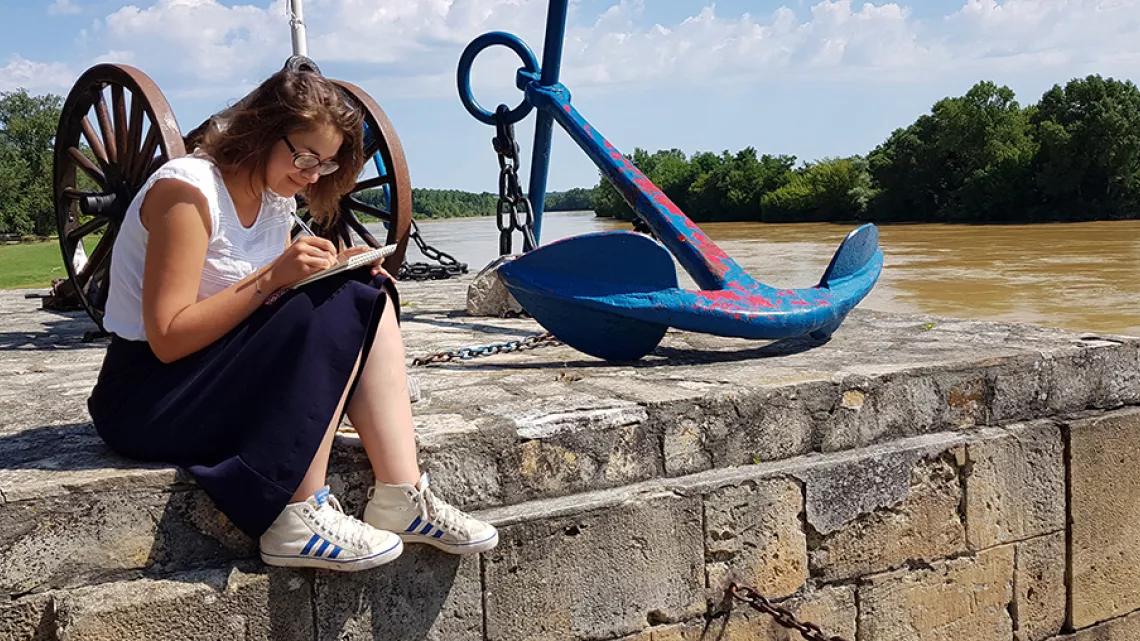 France fait une pause au bord du fleuve