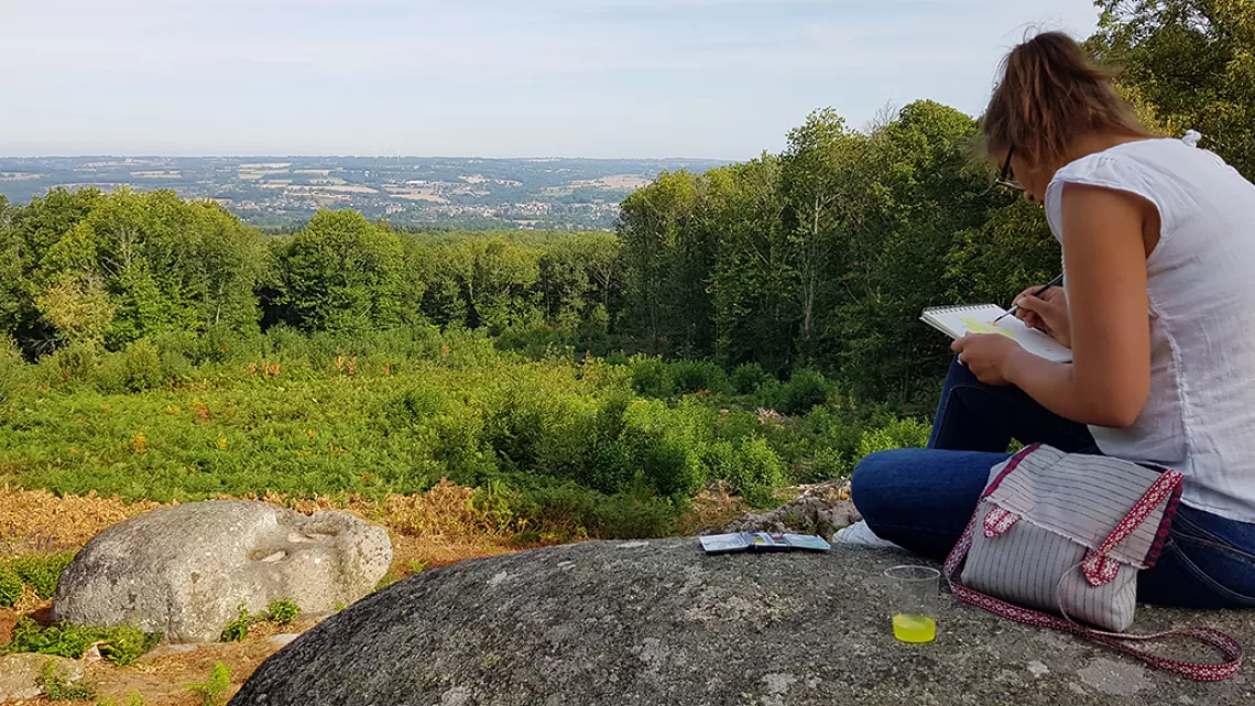 France inspirée par les paysages creusois