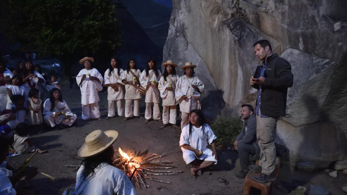 TERRE INCONNUE - THOMAS PESQUET CHEZ LES KOGIS DE COLOMBIE