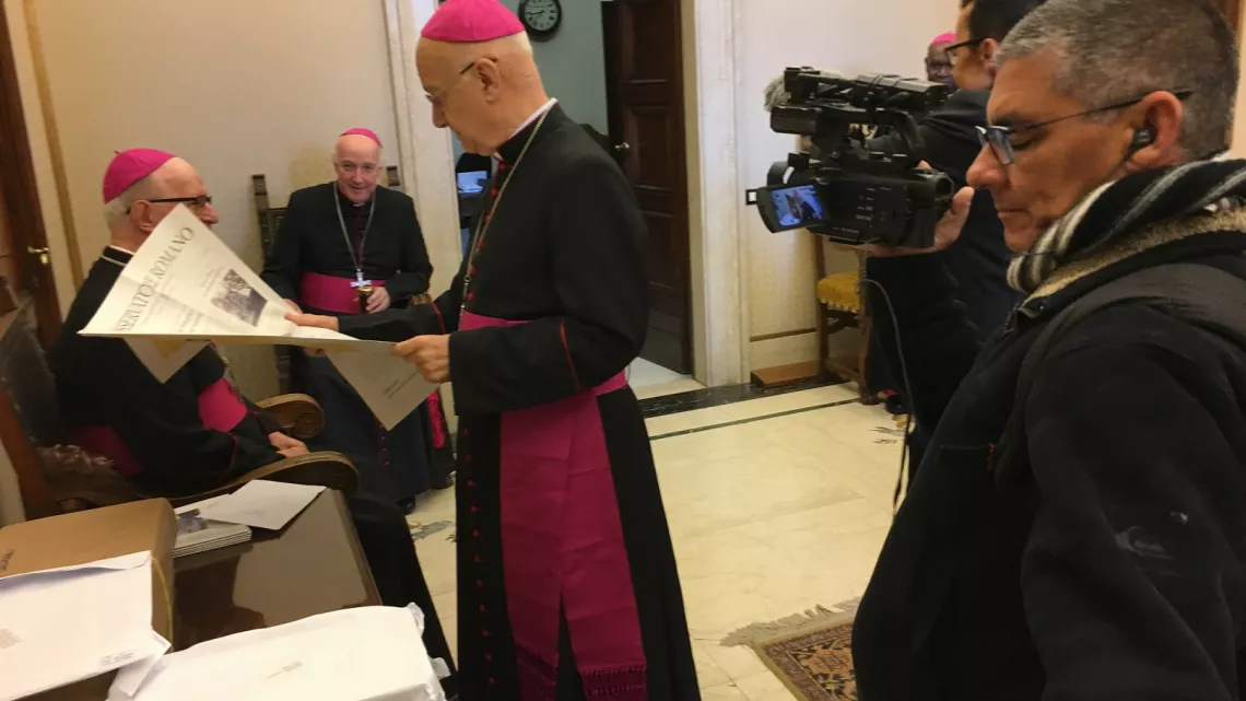 A ROME, DANS LES PAS DE GILBERT AUBRY