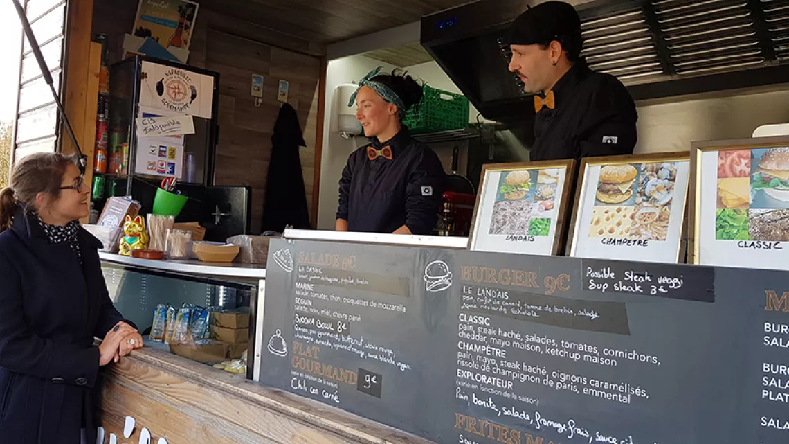 France découvre la carte du food-truck