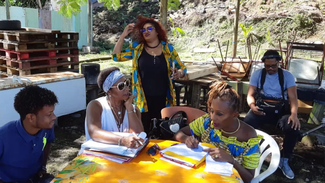 La mise en place @RonyLaurent/Guadeloupe la 1ere