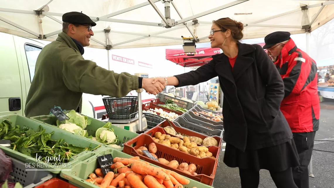 France t Piqthiu au marché