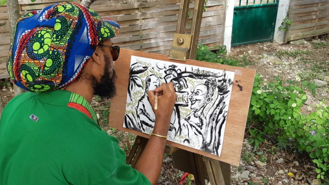 croquis du tournage