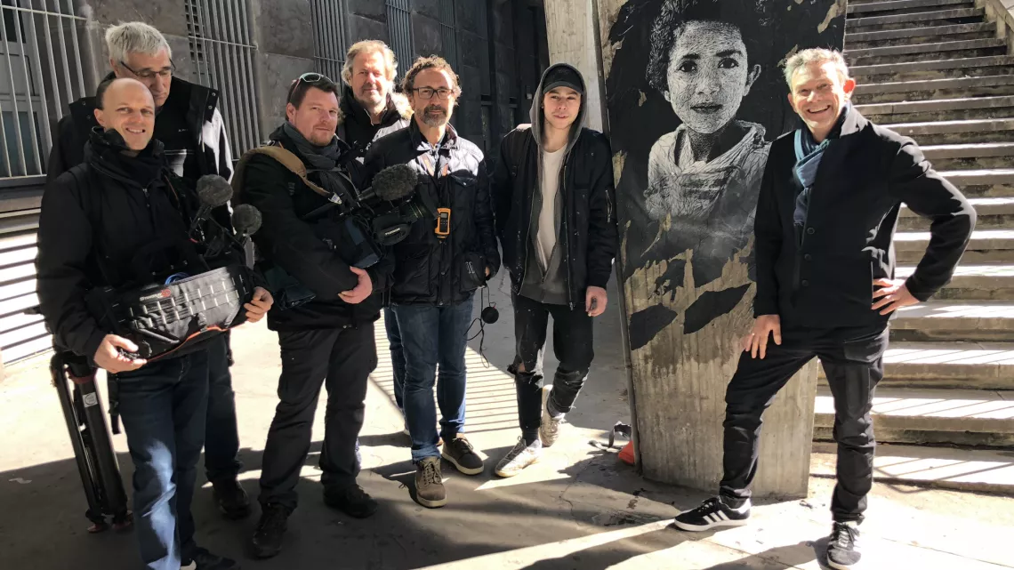 Nasti et l'équipe de CSO