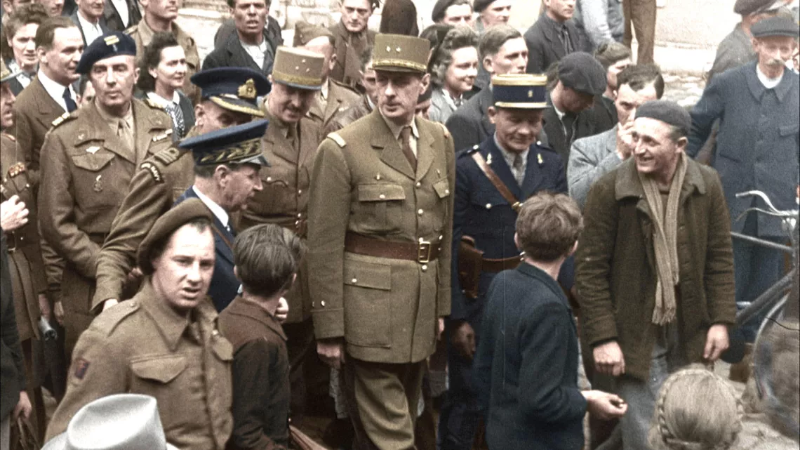 6 JUIN 44, A LA LUMIERE DE L 'AUBE