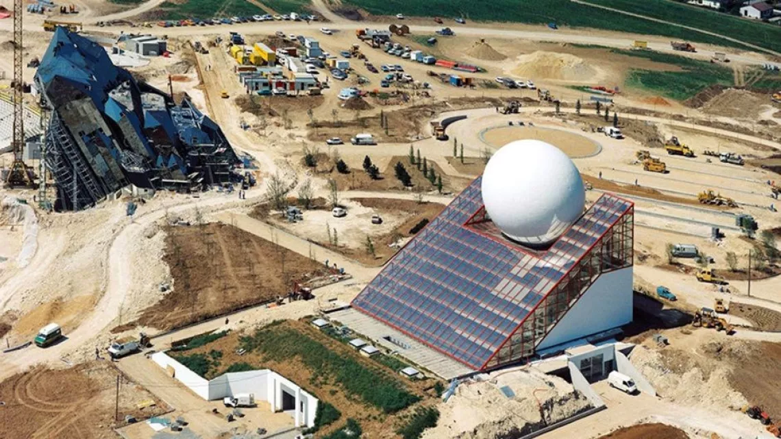 travaux futuroscope