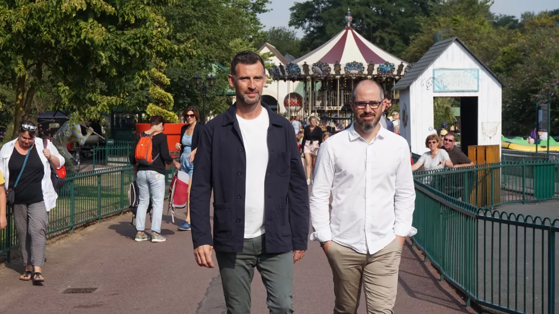 Vincent Chatelain et Alexandre Lair, Directeur de Festyland