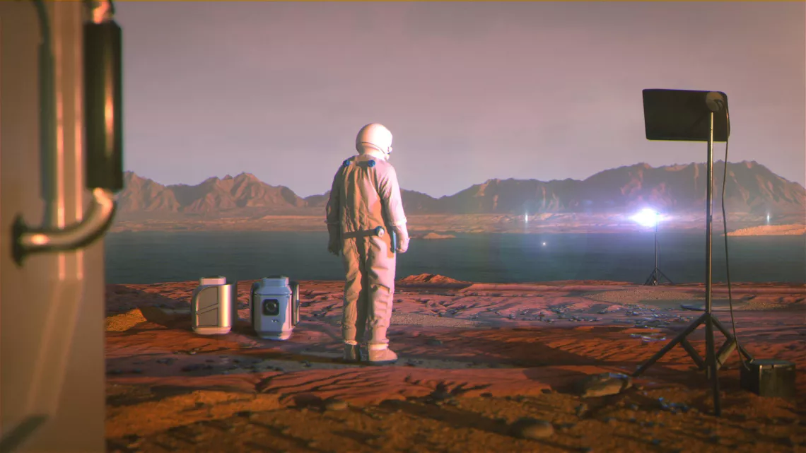 L'HOMME QUI VOULAIT PLONGER SUR MARS
