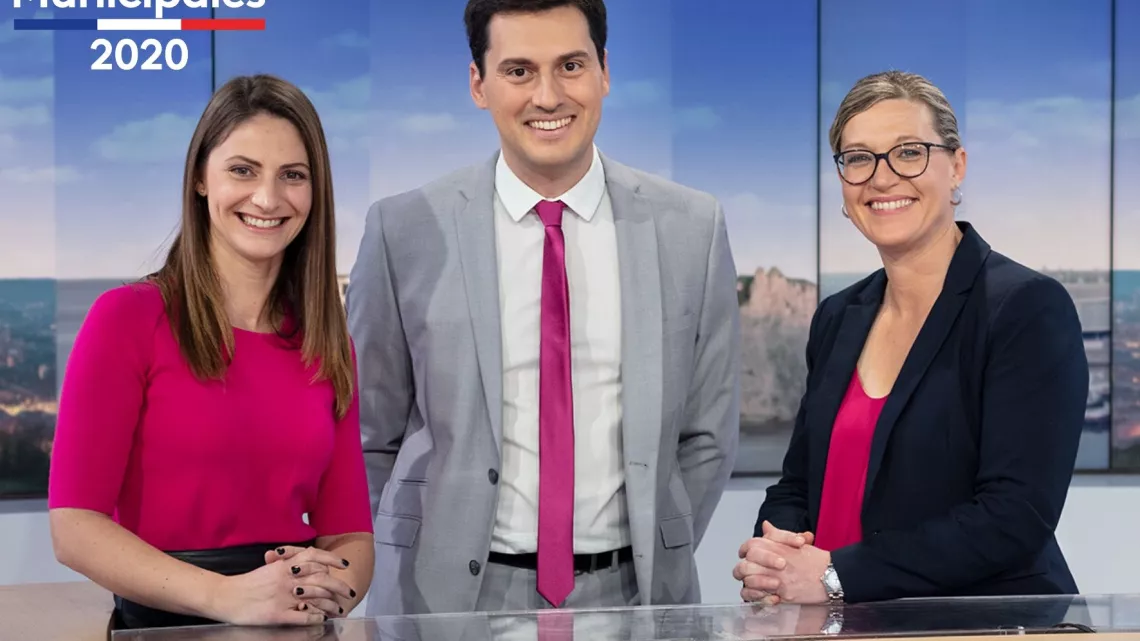 Bénédicte Drouet, Frédéric Nicolas et Emilie Leconte