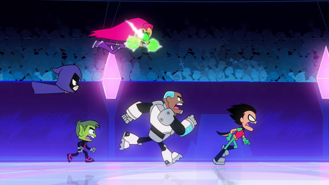TEEN TITANS GO VS TEEN TITANS