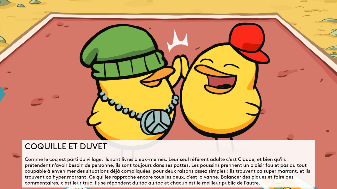 Coquillet et Duvet