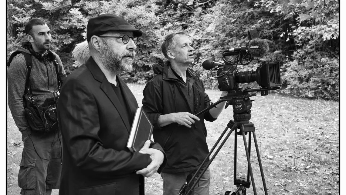 Tournage J'aime pas Flaubert