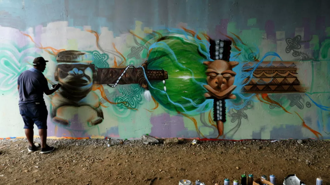 ROUTE DES ARTS, PAROLES KANAK