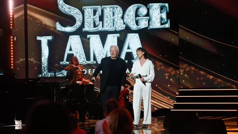Serge Lama, le dernier rappel : Pierre Arditi et Mathilde Seigner