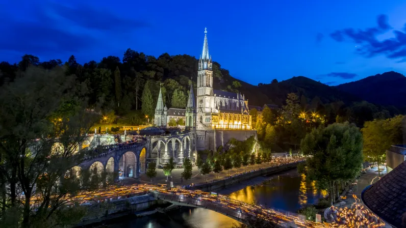 La visite du Pape à Lourdes