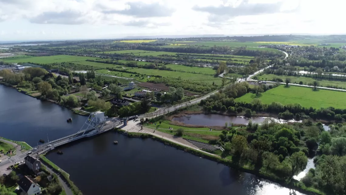 Tournage au Pont de Bénouville 
