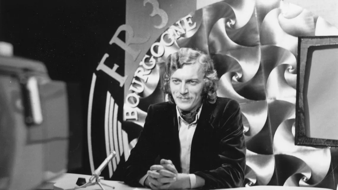 1975 Tout début de FR3 présentateur JT Bernard Kreutzer.