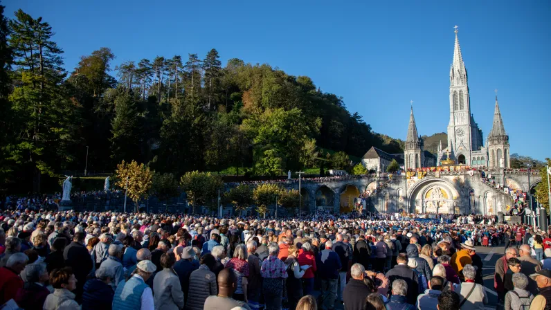 La visite du Pape à Lourdes
