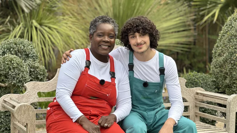 Candidats Maureen et Mathéo "Les As du Jardin"