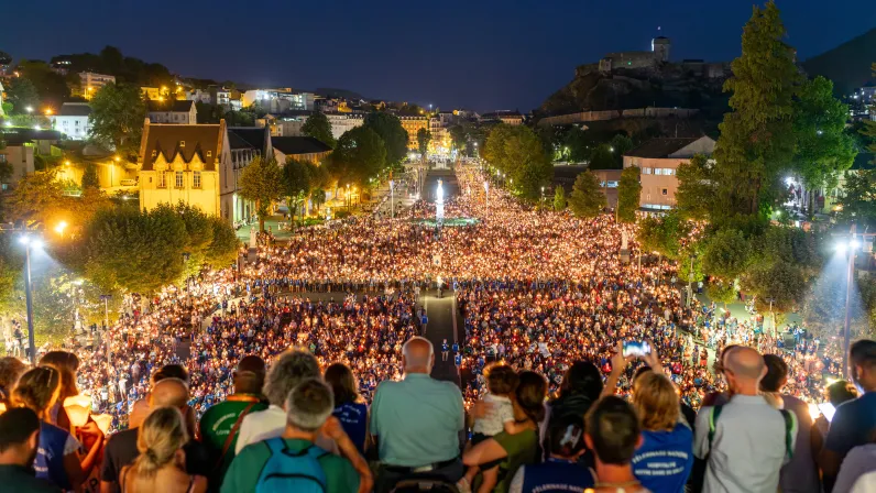 La visite du Pape à Lourdes