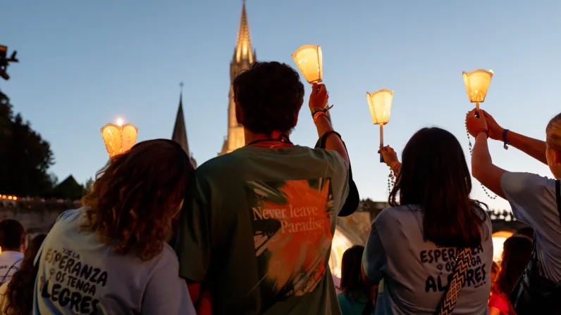 La visite du Pape à Lourdes