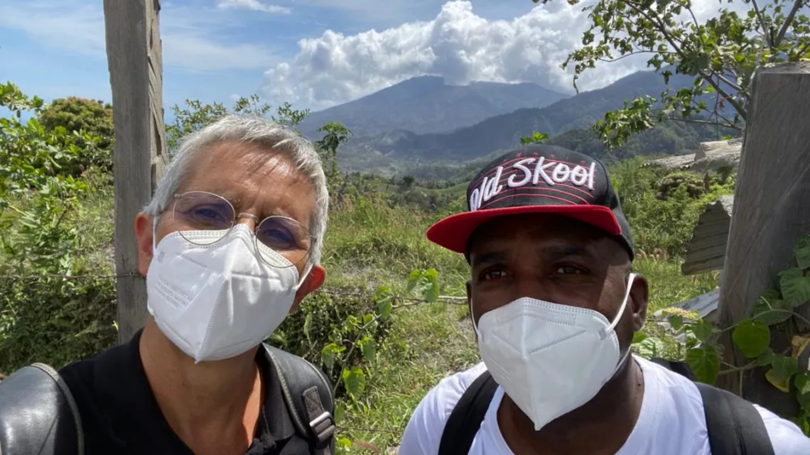 Caraïbes, le mensuel : Caroline Popovic et François Marlin à Saint-Vincent