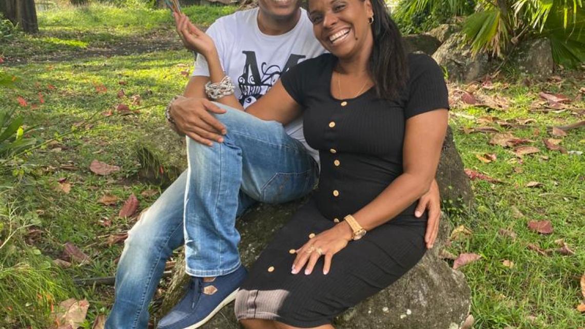 Caraïbes, le mensuel : Mario Rosabal (Cubain) et sa femme Solène de la Martinique