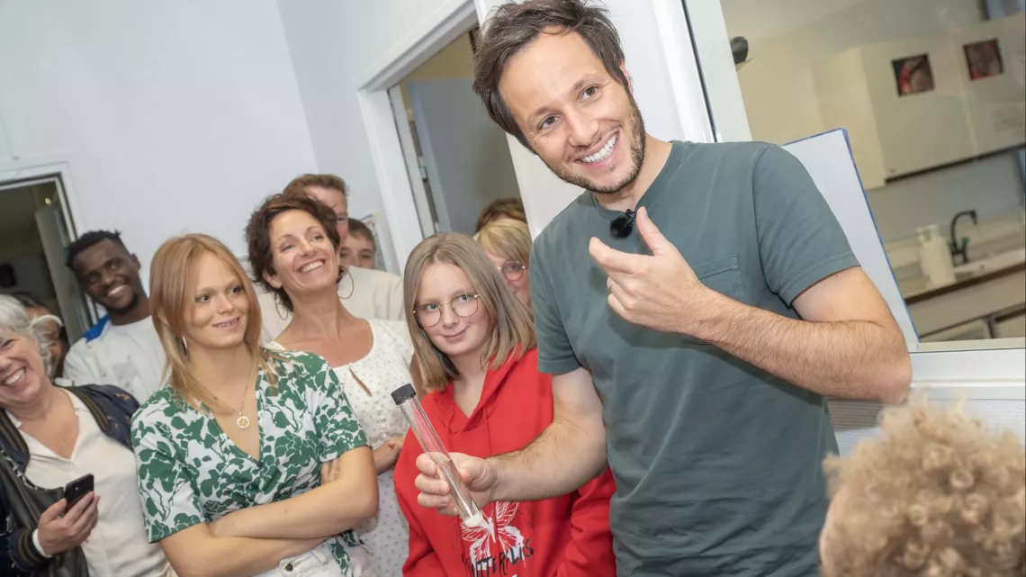 Dp Telethon 2023 Visite Vianney au Genethon