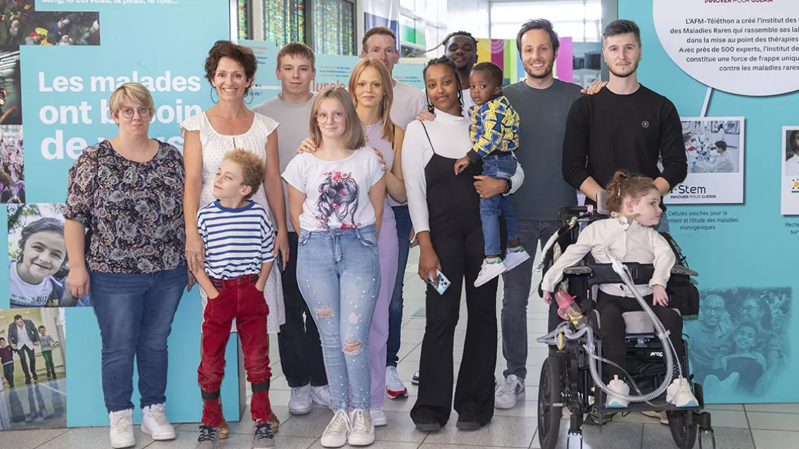 Dp Telethon 2023 Visite Vianney au Genethon