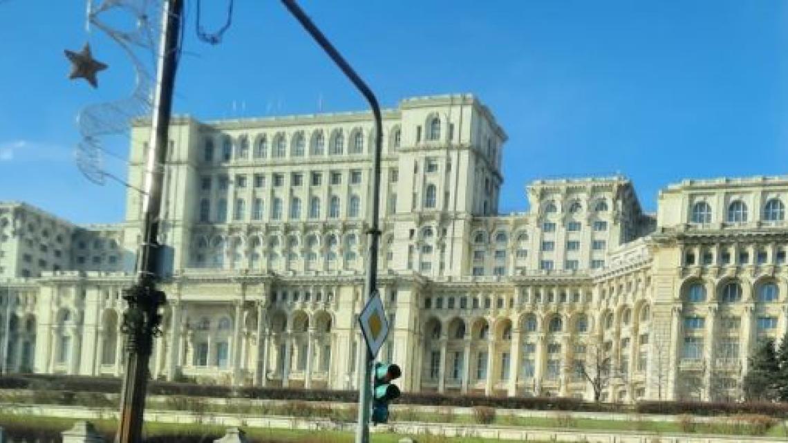Le palais du Peuple à Bucarest