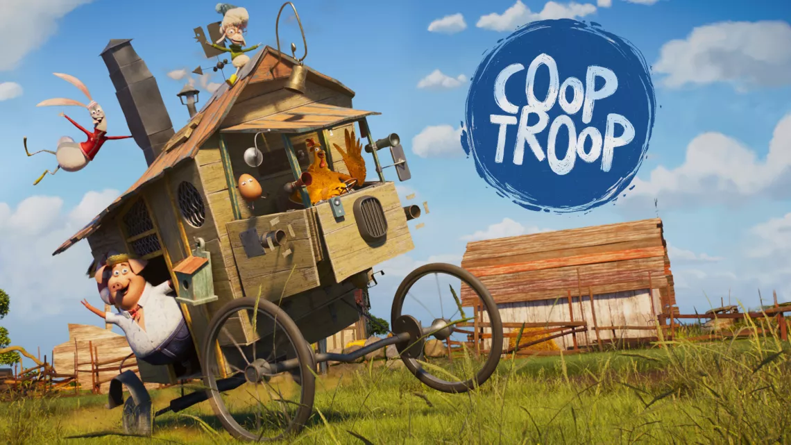 Coop Troop ! Une série animée drôle, déjantée, pleine de plumes et poils pour les enfants et les plus grands