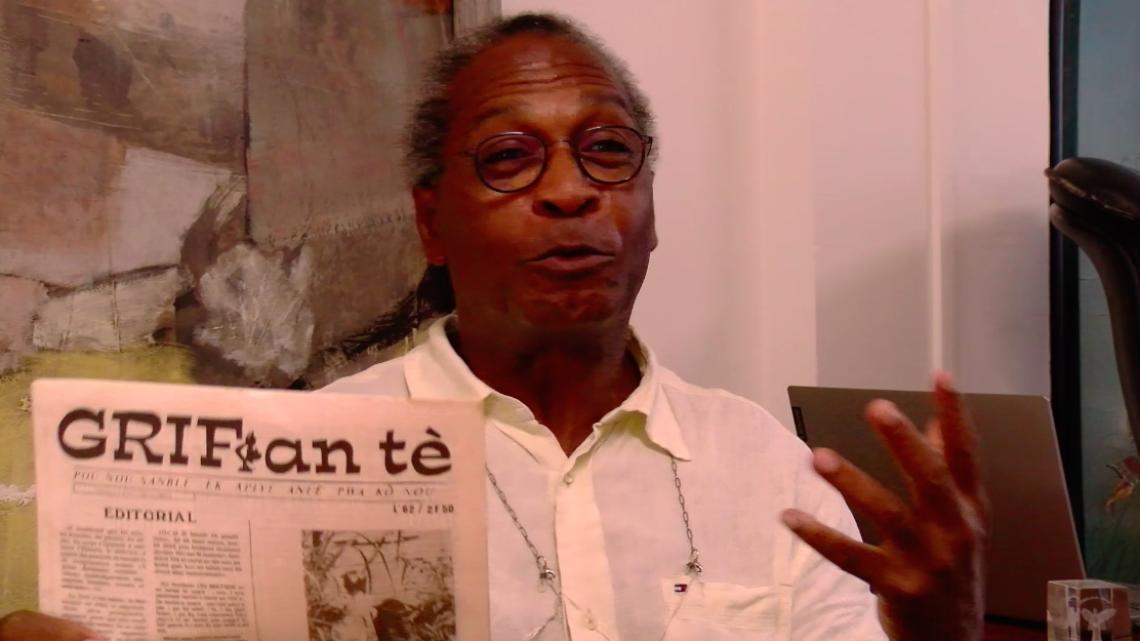 Documentaire : Raphaël Confiant, conteur caribéen, guerrier créole