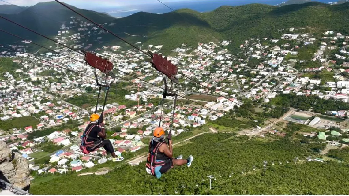 Magazine Caraïbes : Rainforest Sin Marteen