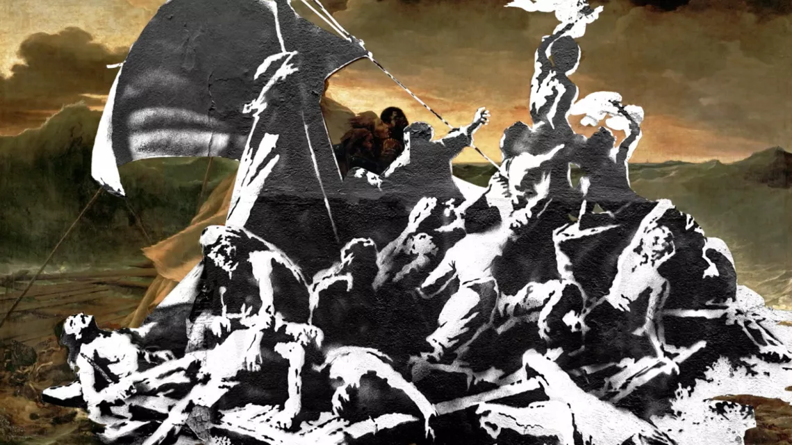 Connexions – Banksy - Géricault : les réfugiés 