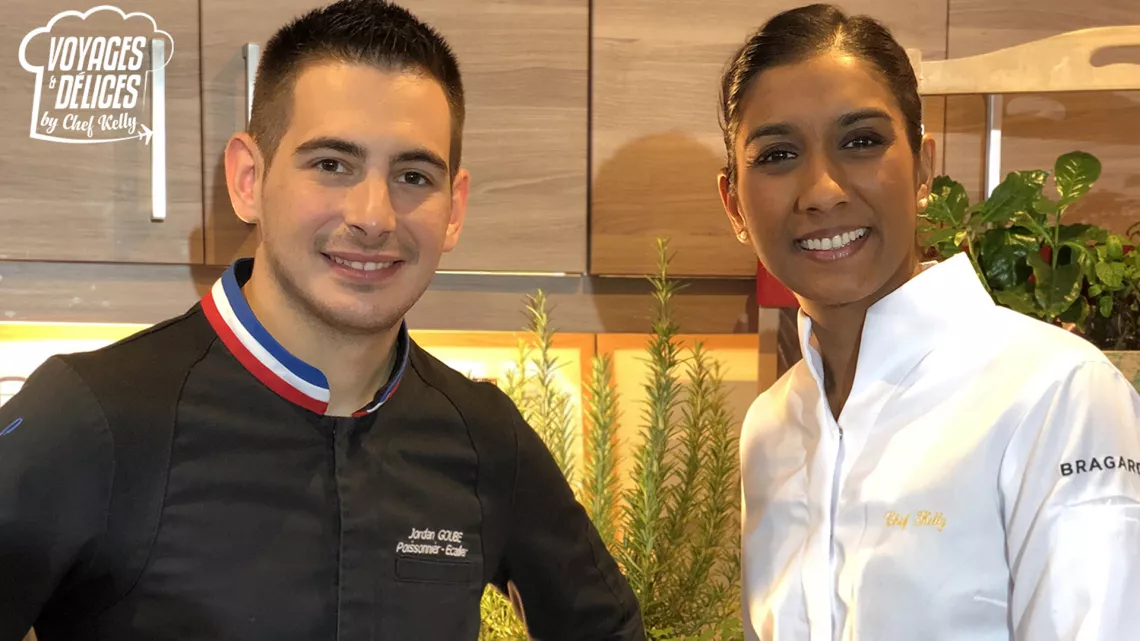 Jordan Goube et Kelly Rangama