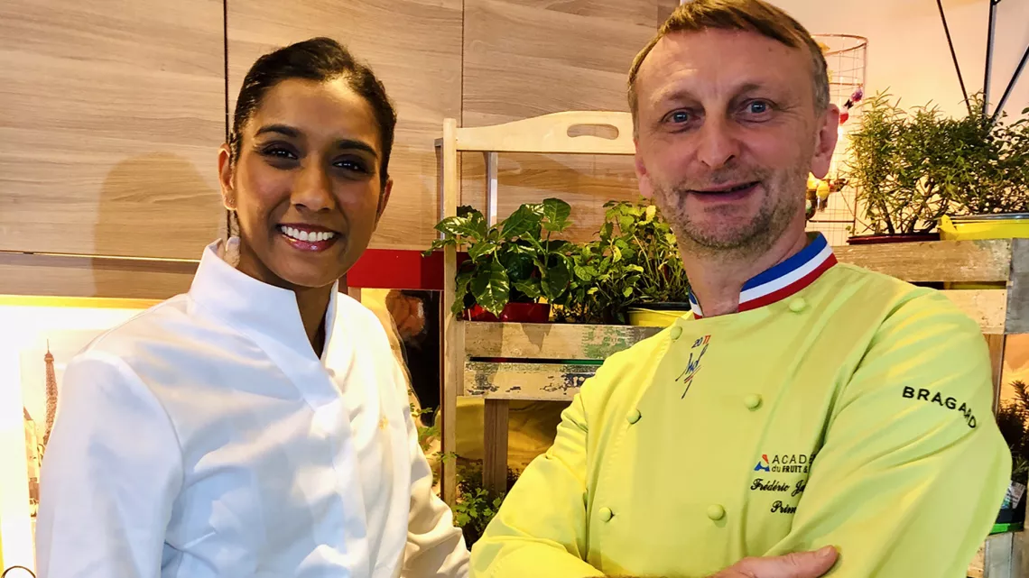 Kelly Rangama et Frédéric Jaunault