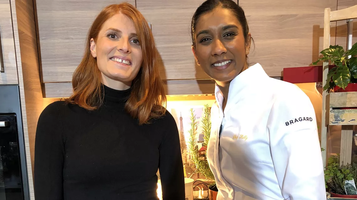 Margaux Malnou et Kelly Rangama