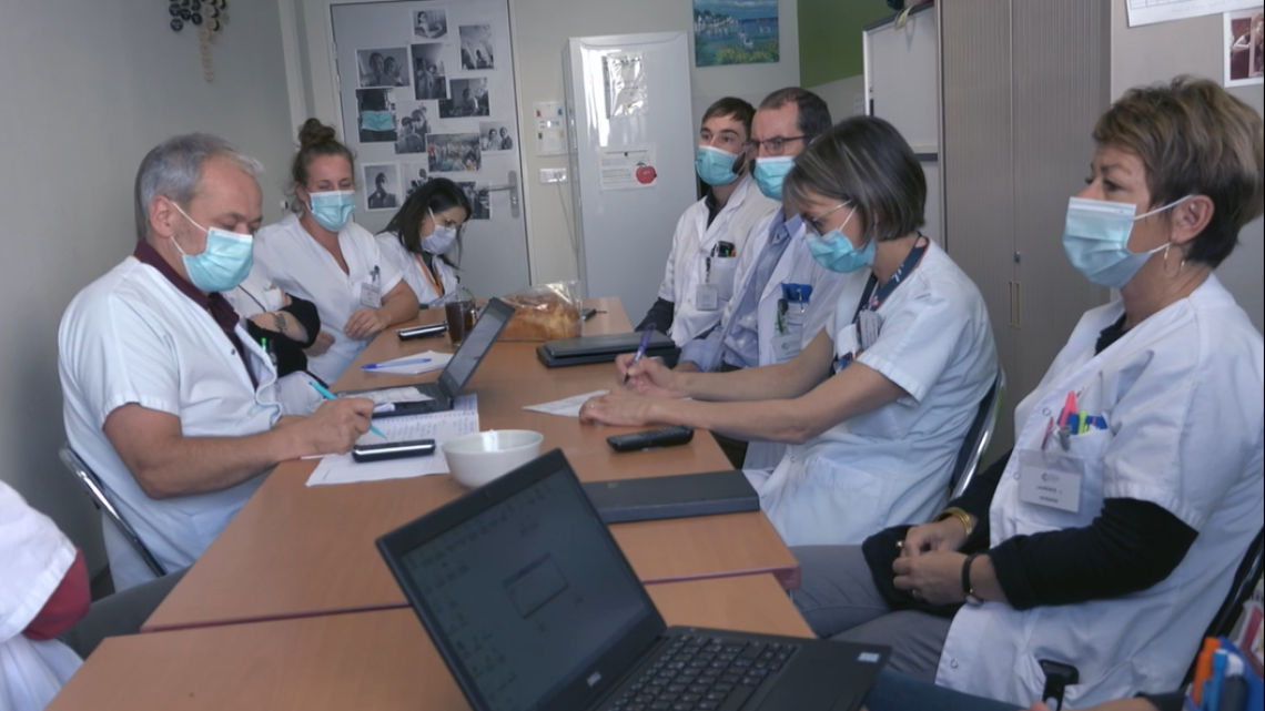 Equipe hospitalisation Angers 