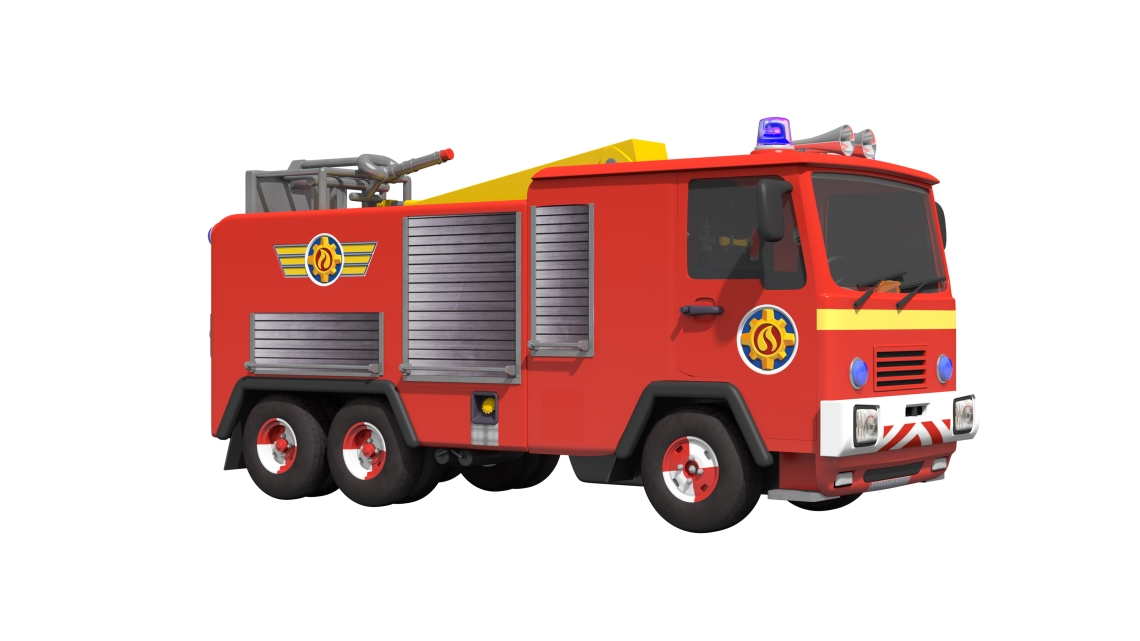 Camion de pompier Jupiter Sam le Pompier