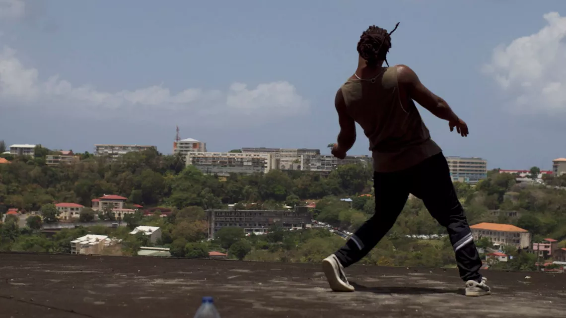 Le corps de la ville en Martinique : Flexx au quartier Trenelle
