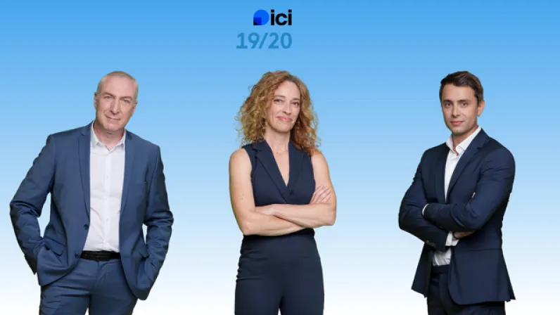 ICI 19/20 Lorraine présenté en alternance par Robin Droulez et Aurélie Renard en semaine, Régis Gaudu le week-end. 