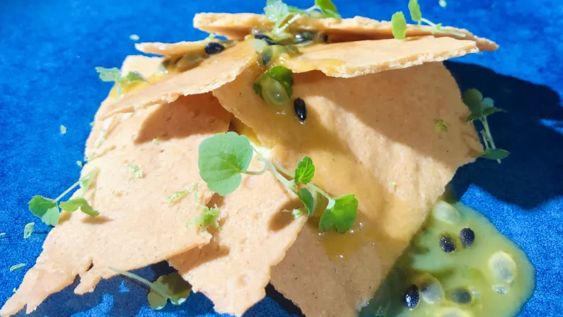 La tarte Maracudja - Voyages et délices