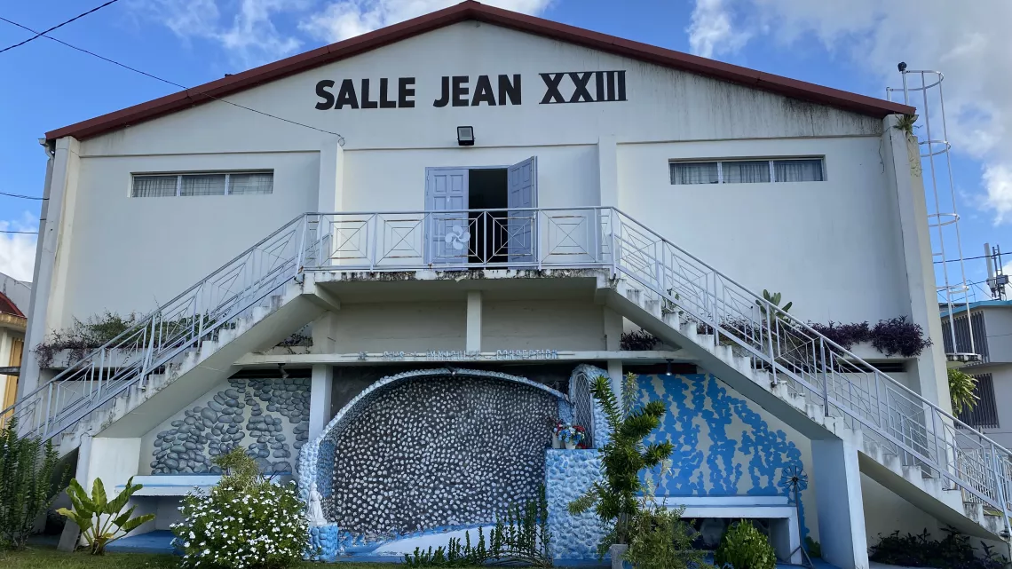 Église Saint-Christophe à Dillon, Fort-de-France : Salle Jean XXIII