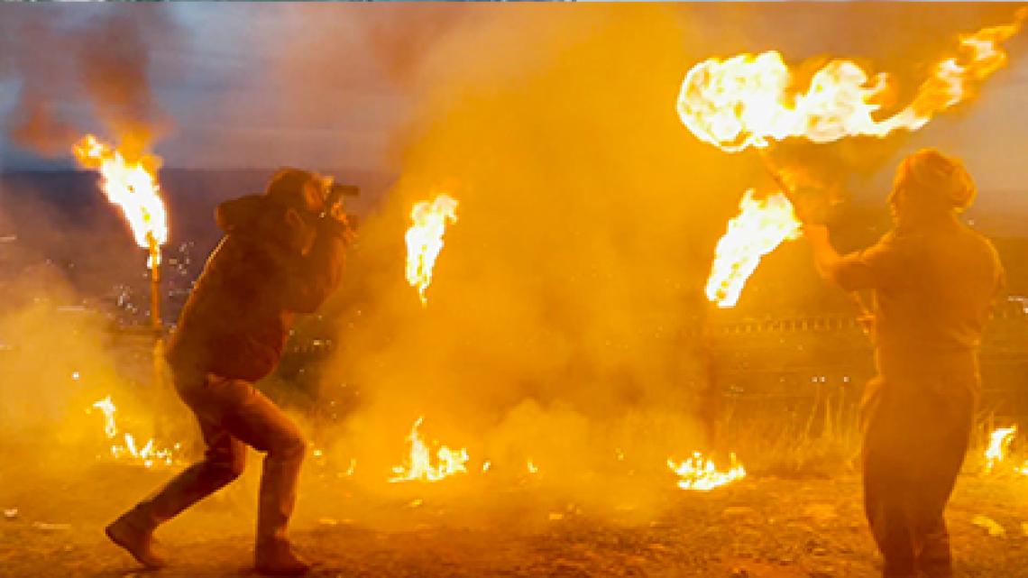 Newroz - Hiên's on fire